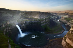 Sun-Up on Palouse Falls